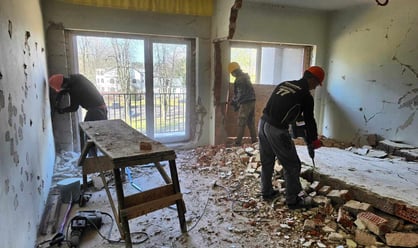Vidaus patalpų griovimai darbai