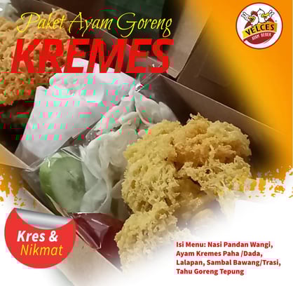 ayam goreng kremes velces