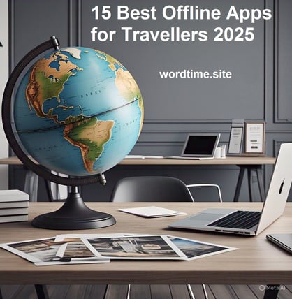 15 offline travel apps for 2025, featured on wordtime.site.