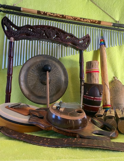 Gong Carillon Baton de pluie Senza tambour