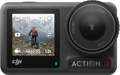 DJI Osmo Action 4, Resolución: Video 4K a 120 fps. Resistente al agua