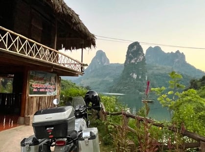 Motorbike trip in North Vietnam