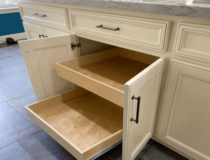 Cabinet Cubby Pullouts