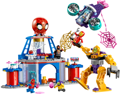 LEGO MARVEL Team Spidey Web Spinner Headquarters -NEW 2024