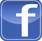 a facebook logo with the word facebook on it