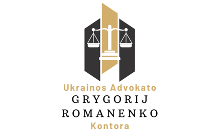 Grygorij Romanenko Advokatas logo
