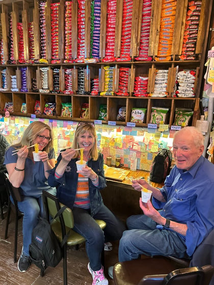 Food tour group