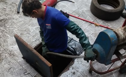 desentupidora de caixa de gordura