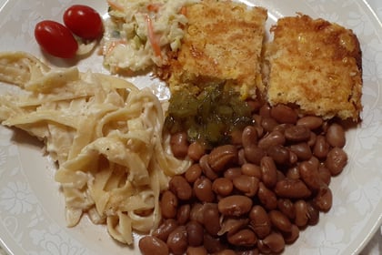 pinto beans and cornbread