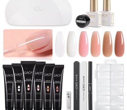 Gaoy poly gel nail kit