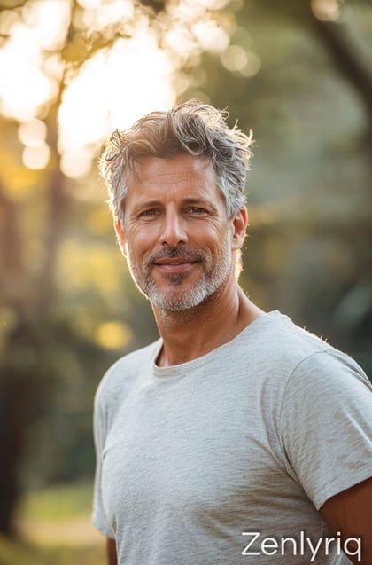 healthy-looking man walking in the sun, reflecting freedom of movement with joint relief