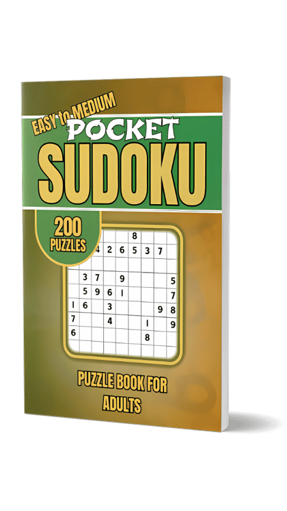 EASY MEDIUM SUDOKU FOR ADULTS POCKET SIZE