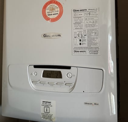 Glow-worm boiler service North Devon