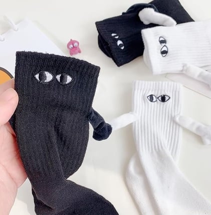  chaussettes couples, accessoires romantiques cadeau