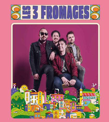 Les 3 Fromages en live au Chalma’Fest – Rock humoristique et bonne ambiance