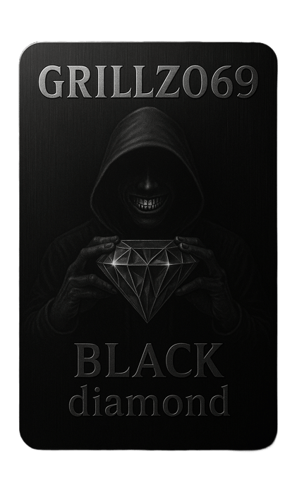 Das ist die schwarze Membership karte, welche den Black Status vorstellt.