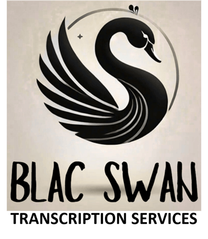 Blac Swan Transcription Services logo