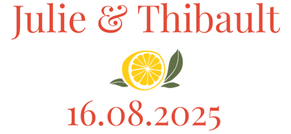 Julie & Thibault logo