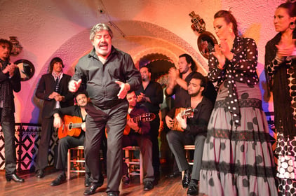 Flamenco show in Barcelona, Spain