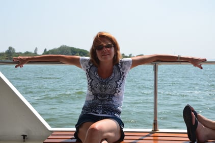 Lady in Venice, Italy