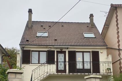 avant traitement hydrofuge et  changement de deux velux 