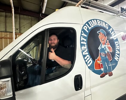 Quality Plumbing & Drain Work Van