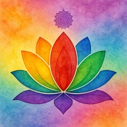 Craniosacral Logo Inneres Strahlen Astrid Zweidik Geistheilung