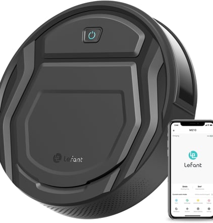 LEFANT Robot Aspirapolvere con tecnologia smart.