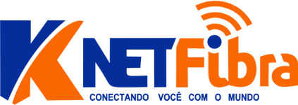 Logo Knet fibra, conectando você com o mundo.