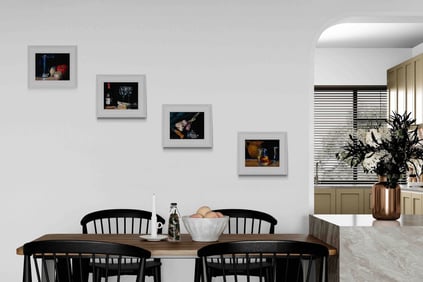 kitchen original oil paintings by Chris Gill