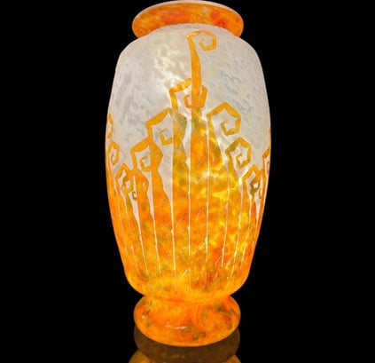 Grand vase Eucalyptus Le verre Français