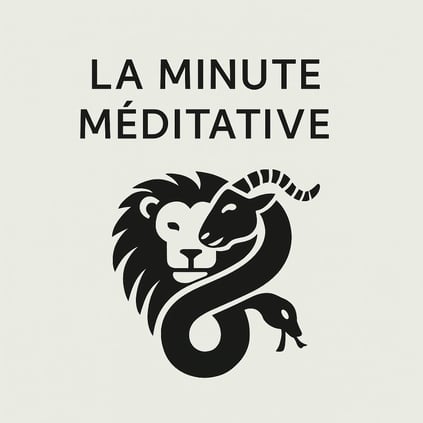 logo "la minute méditative"