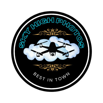 SKY HIGH PHOTOS logo