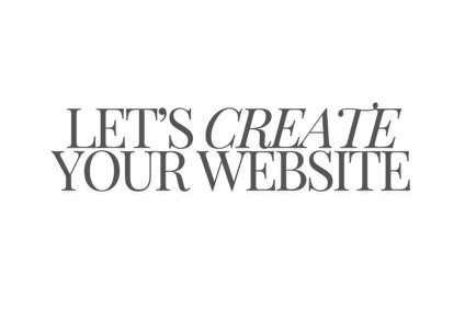 We create your website
