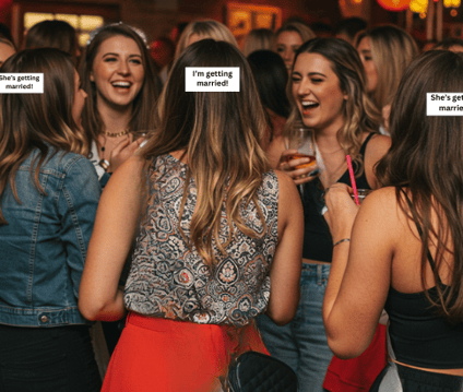 Have a blast at bachelorette parties with Billboard Barrettes
