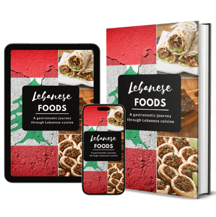Cover of the eBook Lebanese Foods - A gastronomic journey through Lebanese cuisine