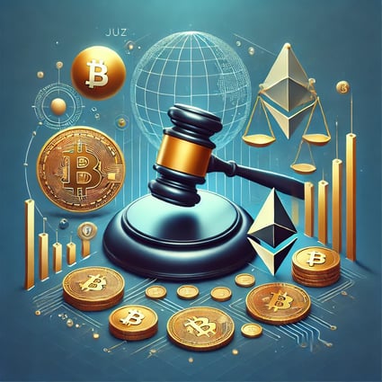 a gavel with a gavel and a hammer hammer in front of a globe