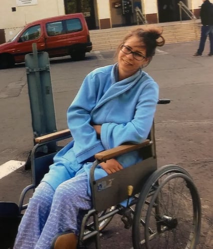 Equestrian bedridden and confined to a wheelchair due to lupus and fibromyalgia