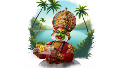 kerala state lottery logo