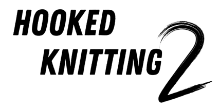 Hooked Knitting 2 logo