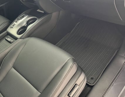 Interior Detailing Image “Deep interior car detailing with steam cleaning and vacuuming of seats"