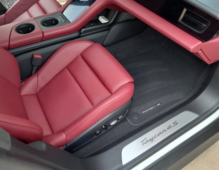 Interior Detailing Image “Deep interior car detailing with steam cleaning and vacuuming of seats"