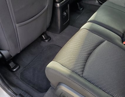 Interior Detailing Image “Deep interior car detailing with steam cleaning and vacuuming of seats"