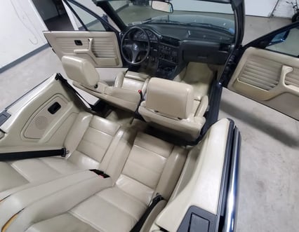 Interior Detailing Image “Deep interior car detailing with steam cleaning and vacuuming of seats"