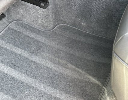 Interior Detailing Image “Deep interior car detailing with steam cleaning and vacuuming of seats"