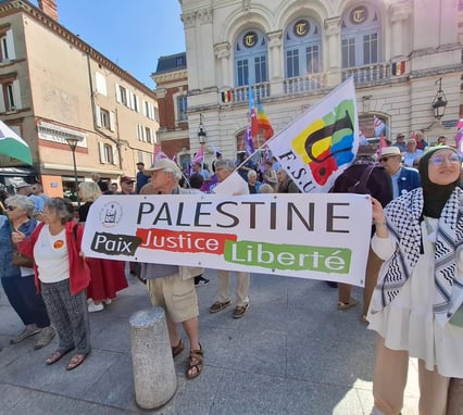 Manifestation de l'AFPS à Albi