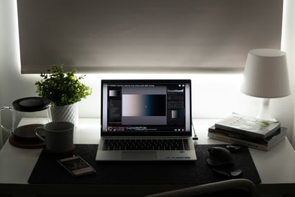 Everyday Work Desk with Essentials