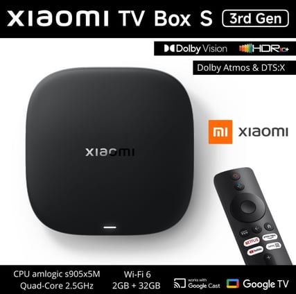 xiaomi tv box s 3ª geração