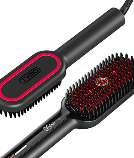 hair straightener brush