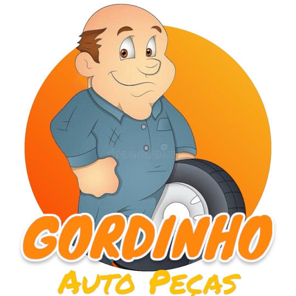 Gordinho Auto peças logo